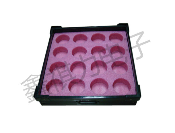 防静电中空板箱配粉色防静电epe型材